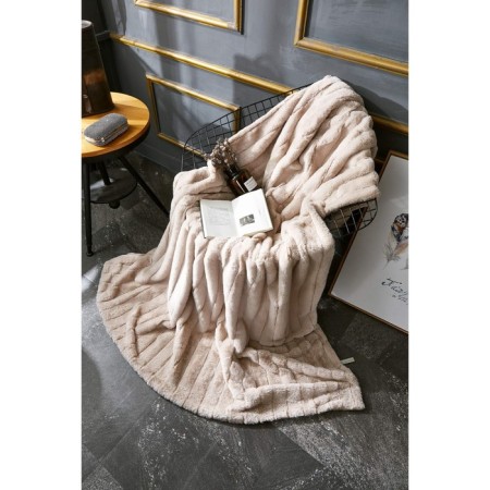 ANABALLY PLAD, size 220x240 cm, beige color-1