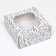 Self -charged box, with a window, "Letter" 19 x 19 x 9 cm set 5 pcs