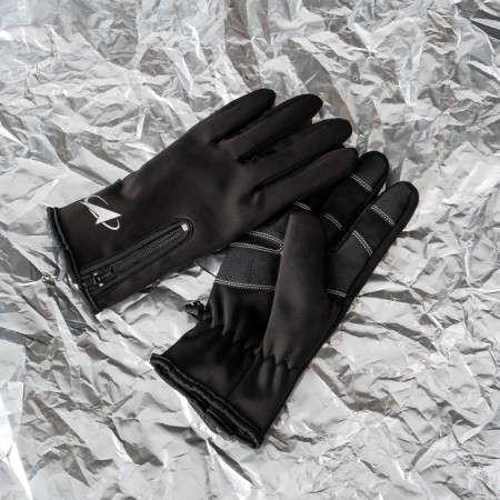 Gloves Roscosmos x Onlytop, p. S-m, black color