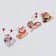 Set of suspensions in wooden gift packaging 12 pcs.13x13x2 cm