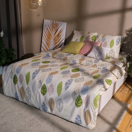 Bed linen "Ethel" 2 joint venture Foliage 175*215 cm, 200*220 cm, 70*70 cm -2 pcs, calico-8