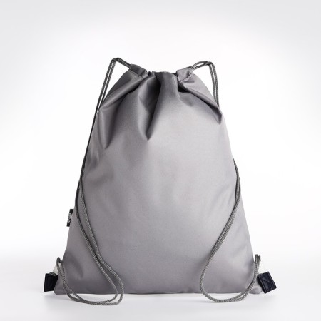 Shoe bag on the lace, Textura, colorful/gray color-2