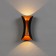 Facade lamp "Elegant", FSD-035, 10W, 3000k, 1 beam, IP65, 220V, layer, black and gold. 10084