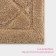 House rug of the share "Shambor", 40 × 60 cm, beige color