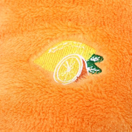 Sweater "Mandarin", velor, size L (DS 35, Osh 30, OG 45 cm), orange-5