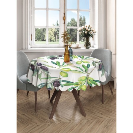 The tablecloth "Italian olives", round, Saten, d = 150 cm-2