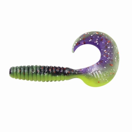 Twizter Yaman Pro Spiral, r.6.3 cm, color #26 - Violet Chartreuse, UP.10 pcs.