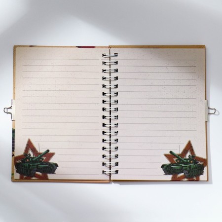 Set "Happy holiday!", Notepad A6 50 l, write a pen with light-4