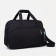 Sports bag with lightning, 2 external pockets, average size, black color