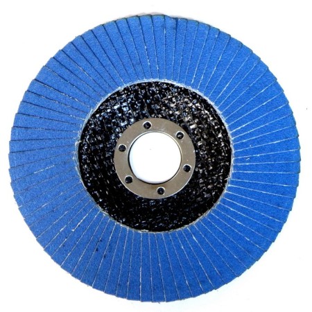 Circle of the end-end ABRAFLEX FLD-10 Inox, P120 125 x 22.2 mm-1