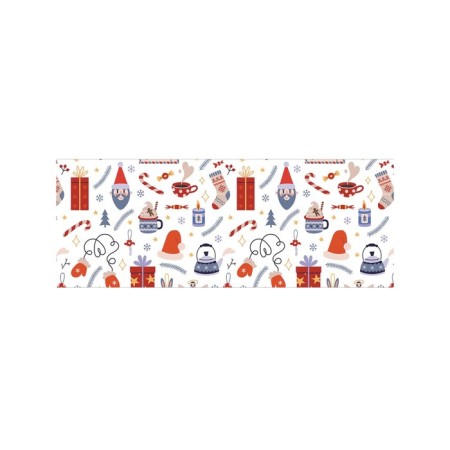 Basket for storing things "Festive cat", size 35x35 cm-1