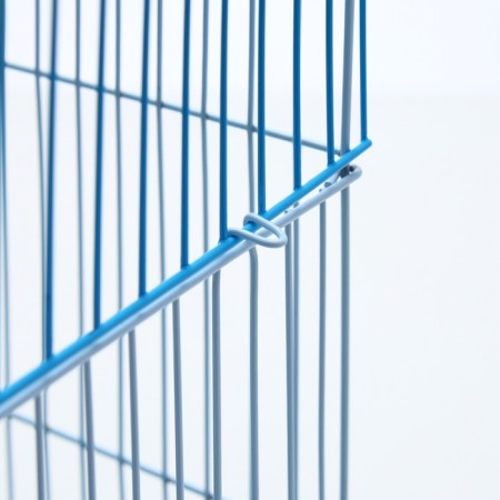Poultry cell equipped BD-1/4F, 30 x 23 x 39 cm, blue (packing 12 pcs)-11