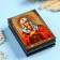 Casket "God's Mother Torment" 10 × 14 cm, lacquer miniature