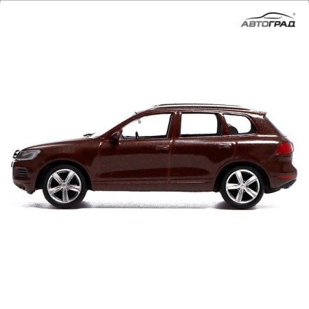 Metal Metal Volkswagen Touareg, 1:43, brown color-4