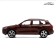 Metal Metal Volkswagen Touareg, 1:43, brown color