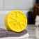 Bombing for the bath "Half of the orange", yellow, 60 grams "Dobroparov"