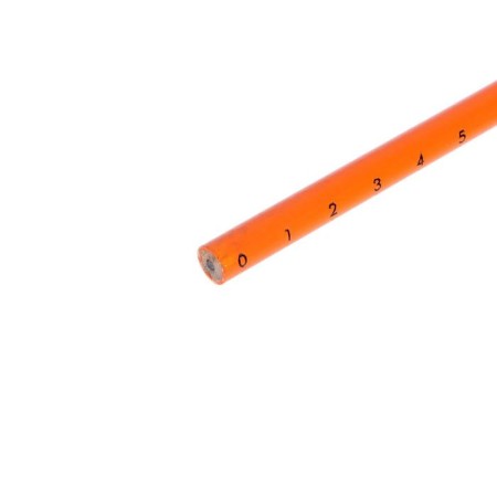 Black pencil with the eraser "ruler", hardness of HB, round body, mix-20