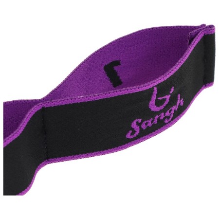 Sangh expander, elastic, with captures, 90x4 cm, purple color-3
