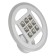Bra 2189/1 LED 16W 3000/6000k White 20x20x25 cm