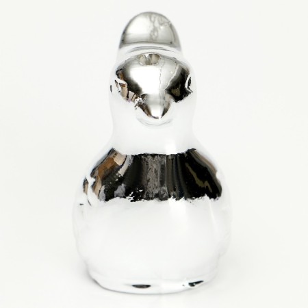 Whistle ceramic bird "Silver"-4