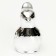 Whistle ceramic bird "Silver"