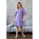 Women's dress, size 52, purple color