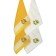 A set of wuffed napkins Diva Afrodita "Lemon", size 45x65 cm, 4 pcs