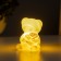 Nightlight "Bear with a rose" 2W LD LR44 white 4x5.5x7cm