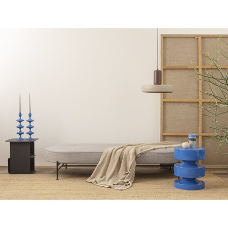 Binding table, 360 × 360 × 470 mm, blue color