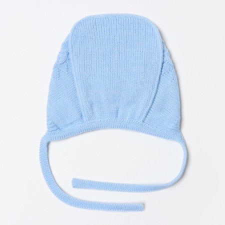 Children's hat, blue color, size 22-2