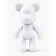 Diamond mosaic on a figure with a full filling “Pearl Bear with rhinestones”, white