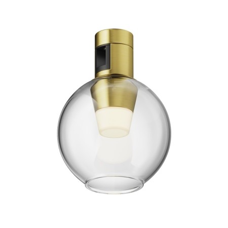 Technical TR148-1-3W3K-BS Bubble, 85x85x115 mm, LED, 3W, 80lm, 3000K, Brass, Brass Complete