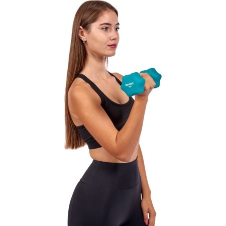 Neoprene dumbbells Bradex SF 0543, Blue, 3 kg-4