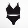 Female set (top, panties) Black color, rr 42-44