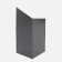 Line umbrella stand "Black, 25.2x25.2x60cm