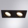 Pointed-built Lamp Tarf A2168PL-2BK, GU10, 2x50 W, 9.2x17.3x2.4 cm, black