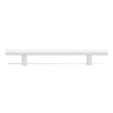 Cappio Frida-stroke-stainless steel handle, D = 12 mm, m/o 128 mm, white color, 4 pcs.-4