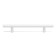 Cappio Frida-stroke-stainless steel handle, D = 12 mm, m/o 128 mm, white color, 4 pcs.