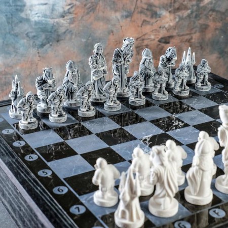 Chess "Middle Ages" 32 pcs, included figures and board-3