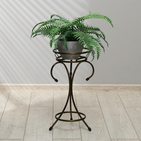 Flower stand, floor, 1 pot, d = 17 cm, bronze, "Picasso"-2