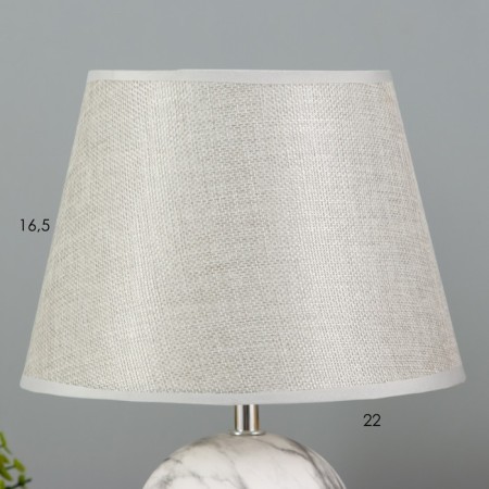 Woodland table lamp E14 40W white-gray23x23x35 cm Risalux-2