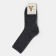 Male socks from Mongolian wool, black color, size 29 (43-45)