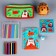 Gift set with a soft toy "Hedgehog", 7 items