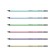 Chernographic pencil with Erichkrause "Pastel", HB, Grifel D = 2.2 mm, plastic, round in a tube, pastel mix