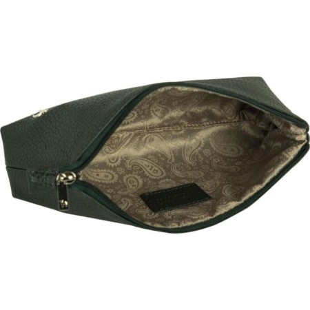 Lightning cosmetic bag, green color-1