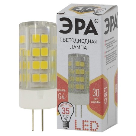 LED LED era Standard "capsule", 3.5 watts, G4, 280 lm, 2700k, glow warm white
