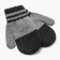 Baby mittens, gray color, size 18