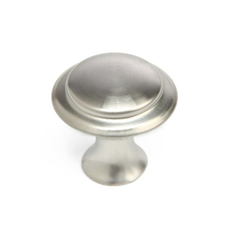 Handle button tundra, d = 23 mm, matte nickel color, 8 pcs tmp-1