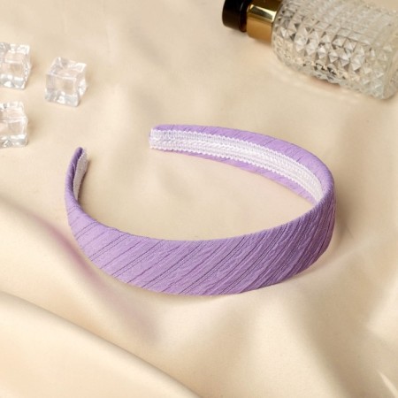 Hair rim "Dolores" stripes, 3 cm, mix