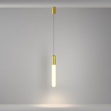 Светильник подвесной Technical P101PL-L500-12W3K-BS, LED, 12 Вт, 60х60х500 мм, 850 Лм, 3000К, латунь